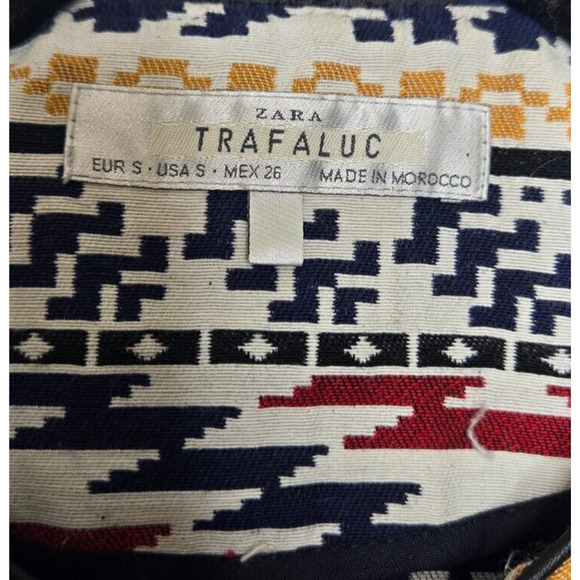 Zara Multicolor Patterned Blazer - Picture 3 of 12